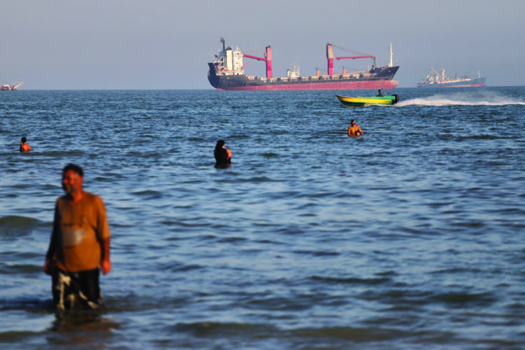 Trump blames Iran for a drone strike on a cargo ship in the Strait of Hormuz